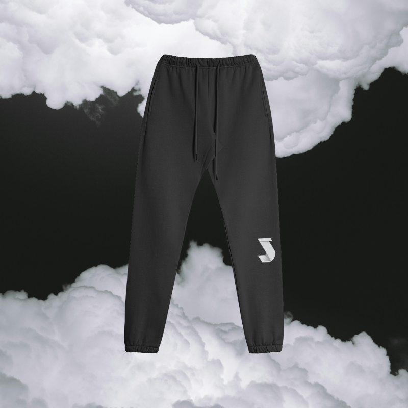 Black Comfort Line Sweats – Scrunch Bottoms