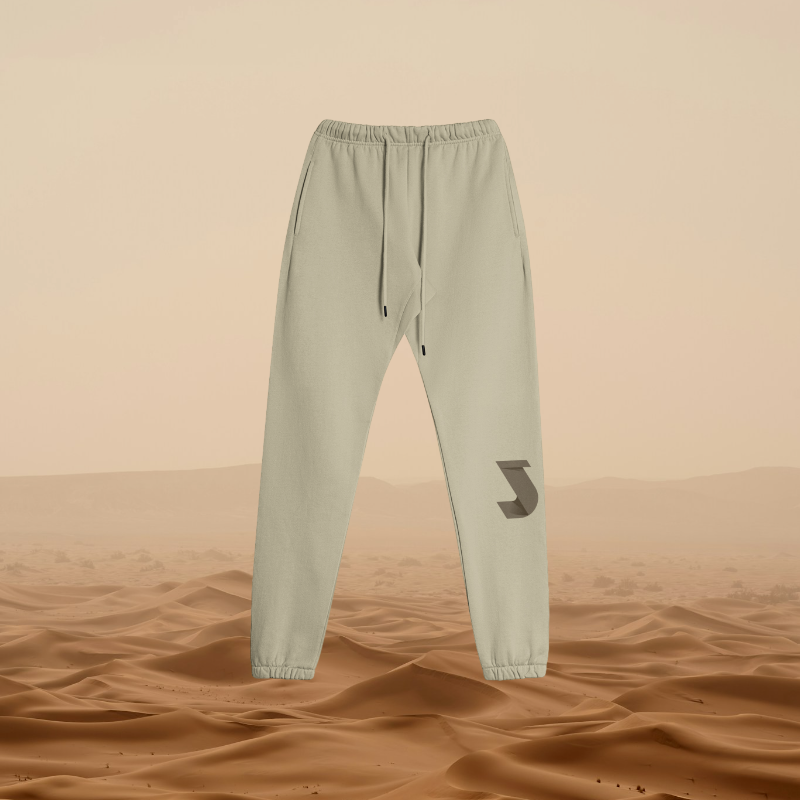 Camel Comfort Line Sweats - Scrunch Bottoms