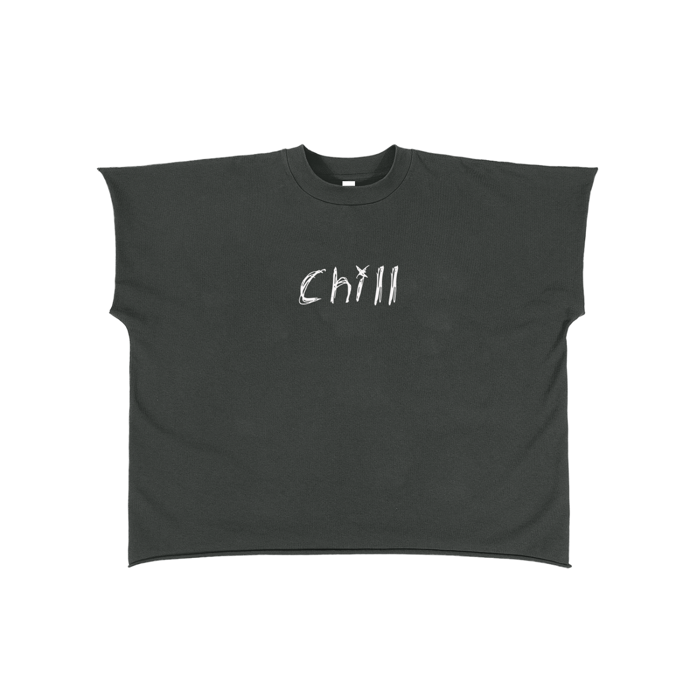 Raw Edge Chill Boxy Non-Shrink T-Shirt