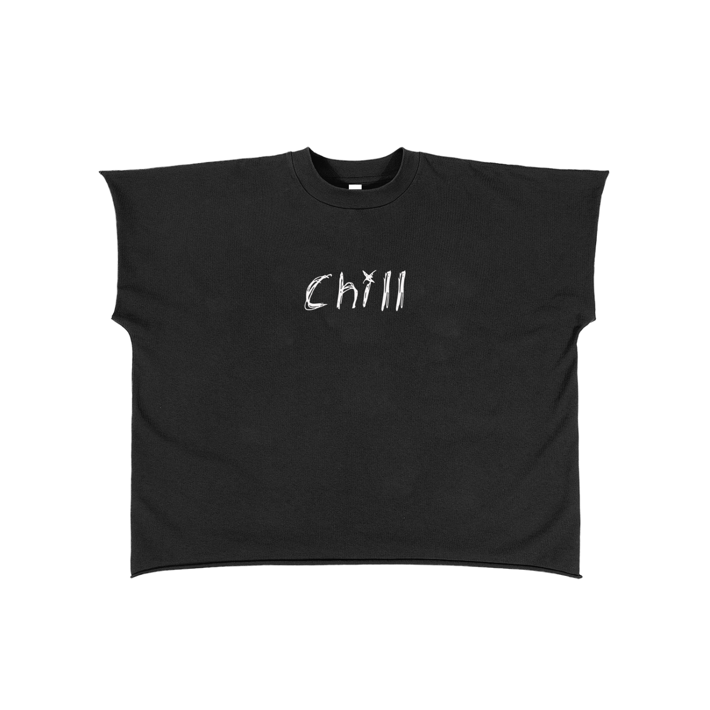 Raw Edge Chill Boxy Non-Shrink T-Shirt