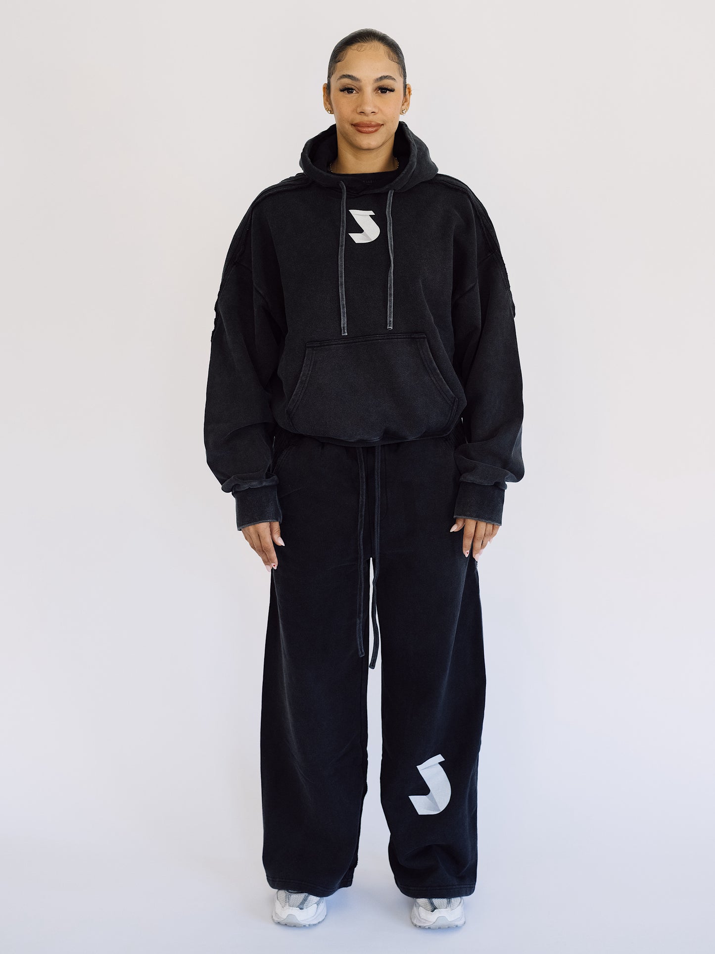 Raw Edge Full Set (Pull Over Hoodie + Sweatpants)