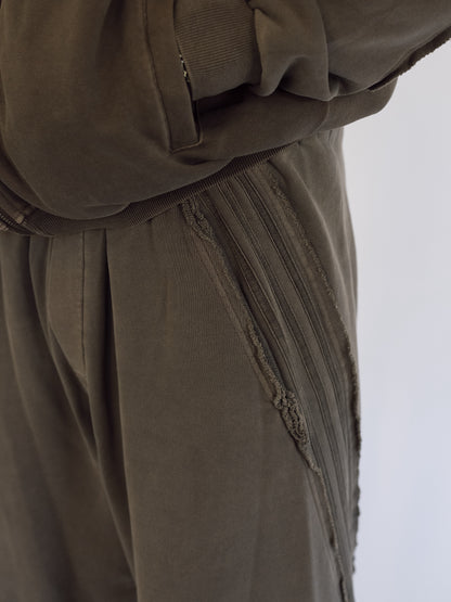 Raw Edge Snow Washed Sweatpants