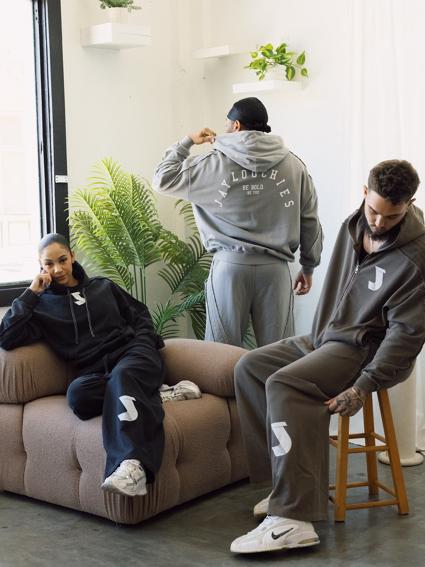 Raw Edge Full Set (Pull Over Hoodie + Sweatpants)