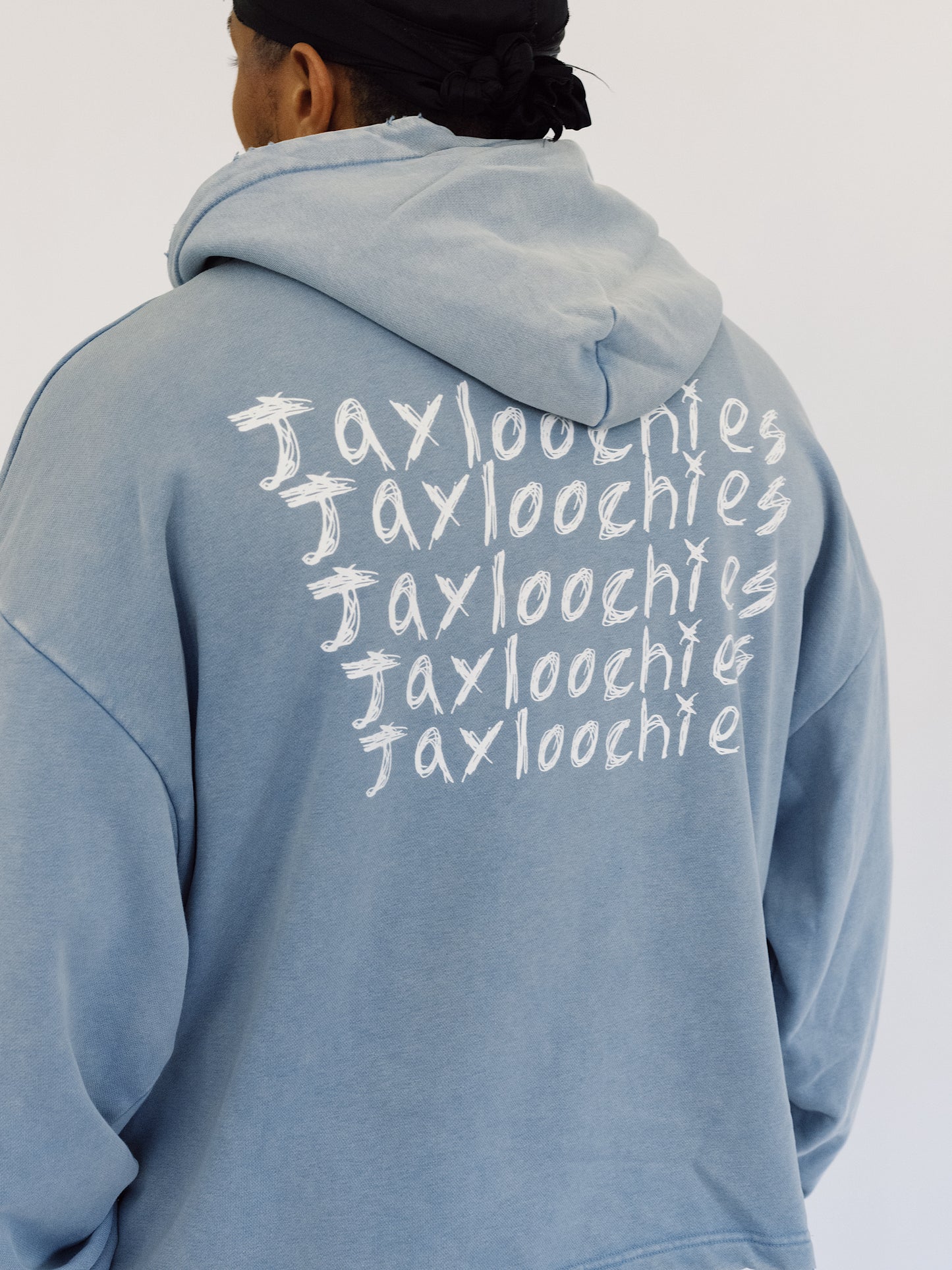 BBBY Vintage Washed Frayed-Hem Hoodie