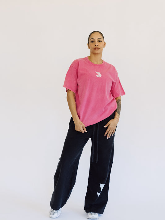 Oversized Acid Wash Tee