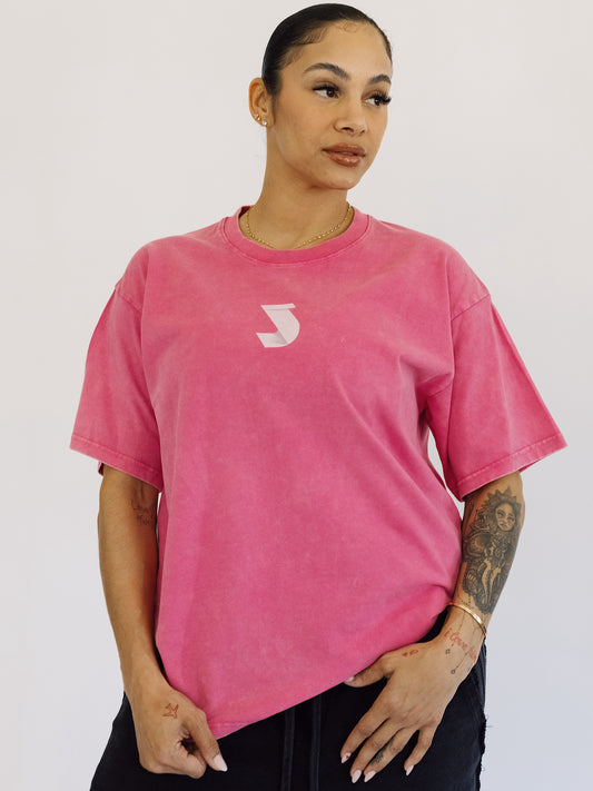 Oversized Acid Wash Tee