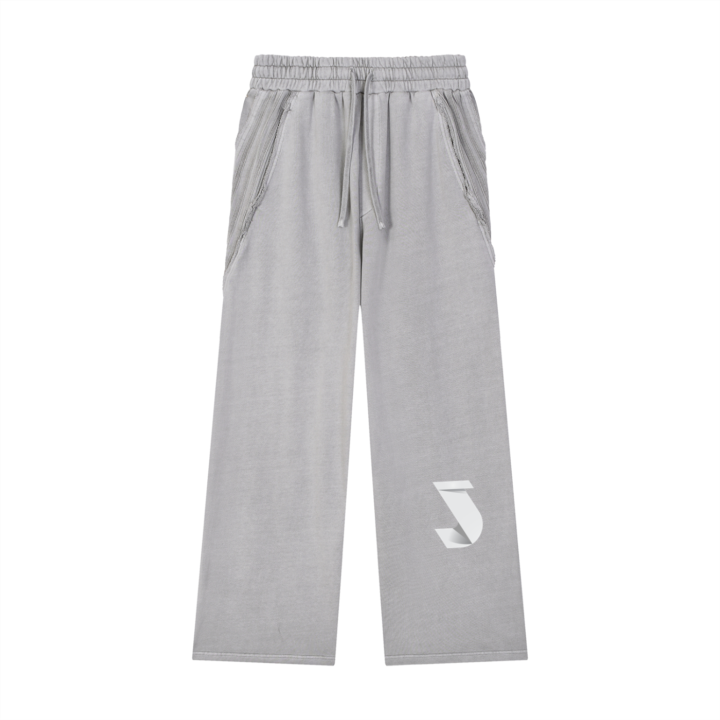 Raw Edge Snow Washed Sweatpants
