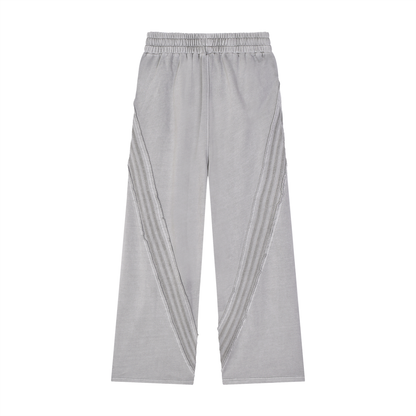 Raw Edge Snow Washed Sweatpants