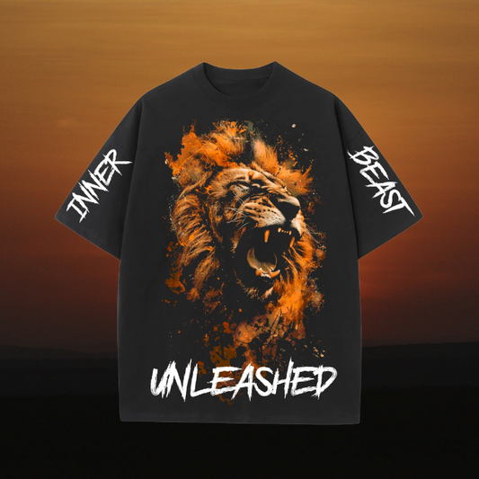 Lion's rage Inner Beast Oversized Tee
